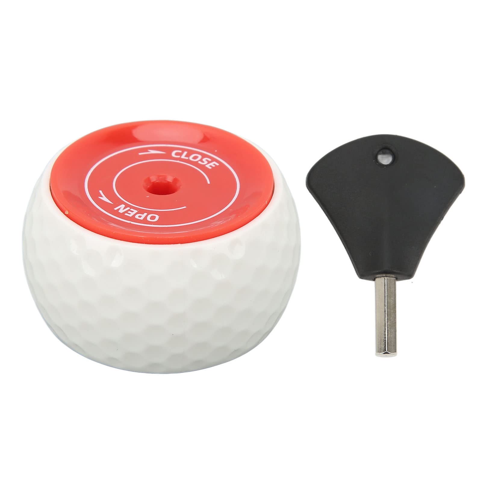 Wheel Like Practice Putting Ball, Adjustable Weight Wheel Like Practice Putting Ball Putting Accuracy Trainer Ball with Instant Feedback for Golf Practice