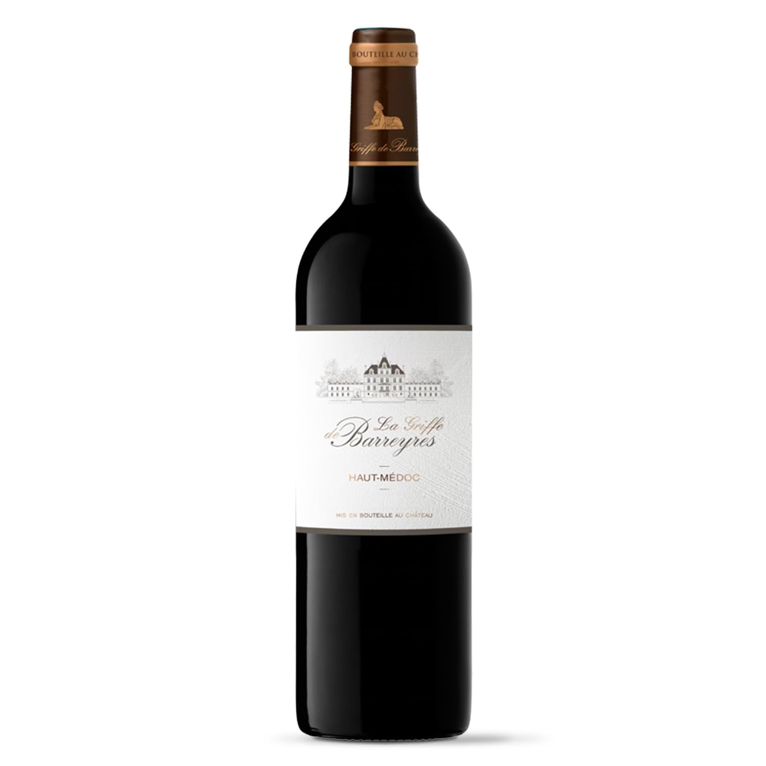 La Griffe de Barreyres - AOP Haut Médoc - Vin Rouge - Terra Vitis - Lot de 6 bouteilles x 75 cl - 2019