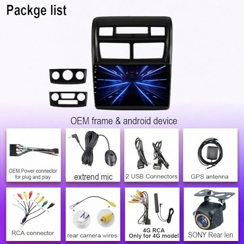 Navegador GPS radio de coche con manos libres Bluetooth y pantalla táctil de 64G 7