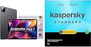 XIAOMI Pad 7 |Qualcomm Snapdragon 7+ Gen 3 |28.35cm(11.16") Display |12GB, 256GB |3.2K CrystalRes Display |HyperOS 2 + Kaspersky Standard Mobile Security 1 Device 1 Year (Physical Pack)