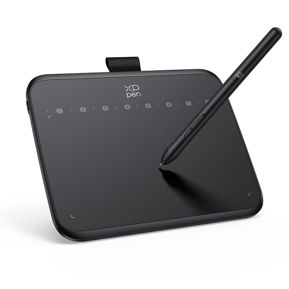 XPPen Deco 640 Tablette Graphique sans Écran, Stylet X3 Pro 16K Niveaux de Pression, Compatible Windows/Mac/Android