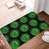 Súper absorbente: esta alfombra de baño es súper absorbente. Cuando sales de la bañera o de la ducha, esta alfombra de baño puede absorber el agua que gotea en 3 segundos. Después de salir, las manchas de agua desaparecerán en unos minutos, como si nunca se hubiera mojado.