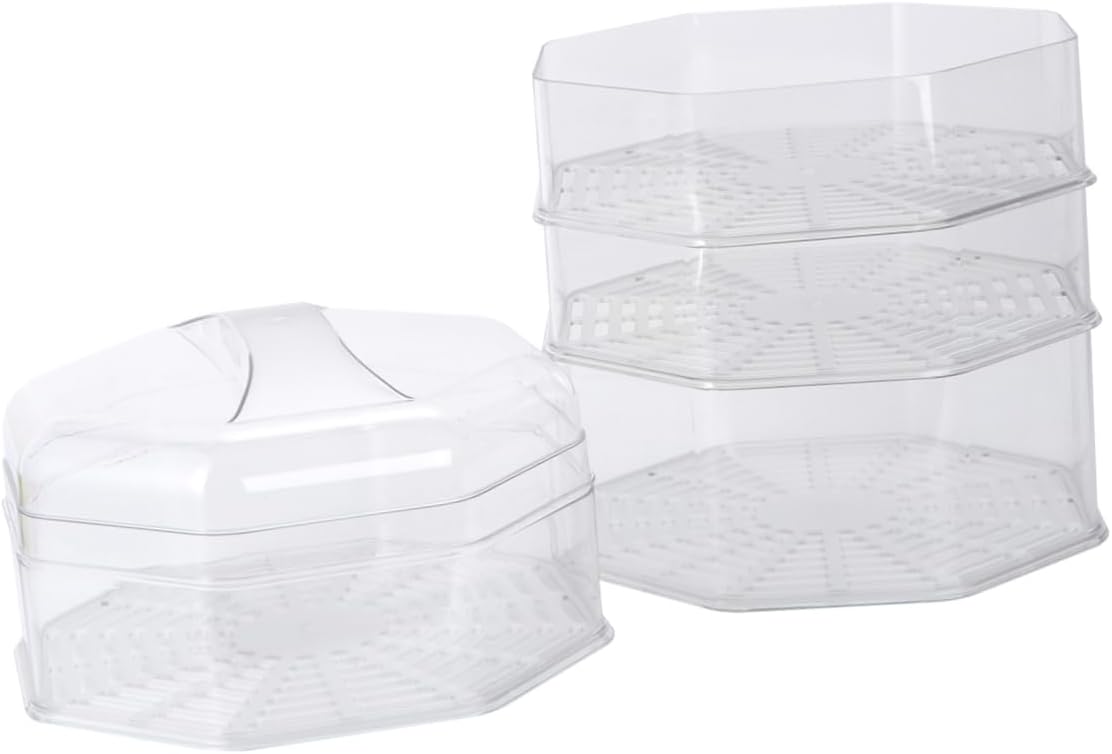 5pcs Multi-layer Food Cover Thick Dish Covers for Food Storage for Home Use Prevents Dust and Keeps Leftovers Fresh and Warm