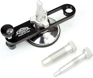 Delta Kits Professional Windshield Repair Bridge + Injector for Rock Chip Repair in Auto Glass Black