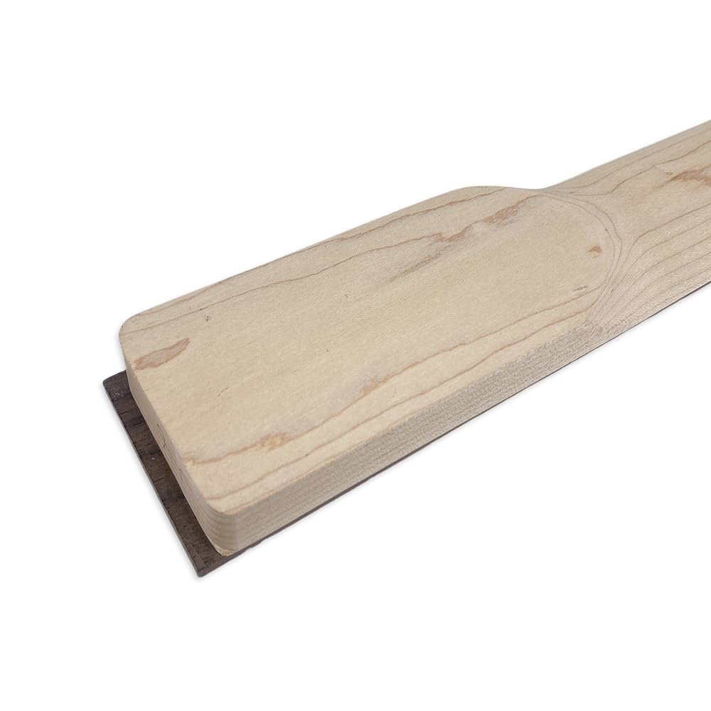 24 Bund E-Gitarre Hals Ahorn Palisander Griffbrett 648cm Mensur Haifischflosse Inlay Guitar Neck DIY Guitar