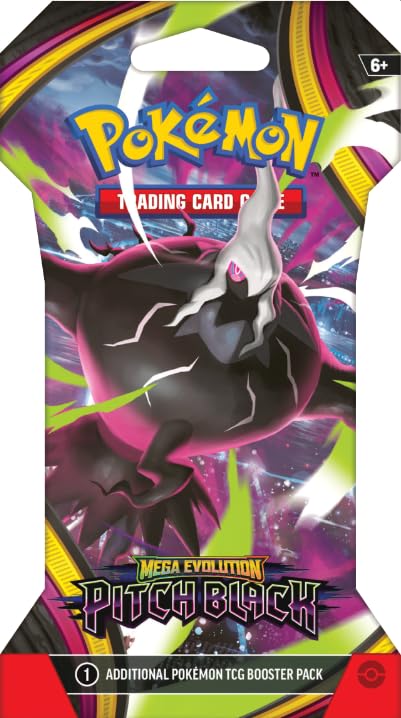 Pokemon TCG: Mega Evolution - Pitch Black Sleeved Booster Pack
