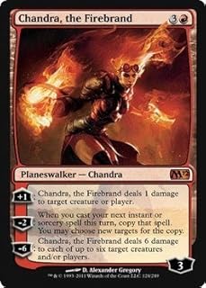 Magic: the Gathering - Chandra, The Firebrand - Magic 2012 - Foil