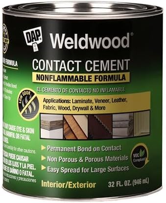 Pegamento de Contacto DAP Weldwood No Inflamable Galón miniatura 2