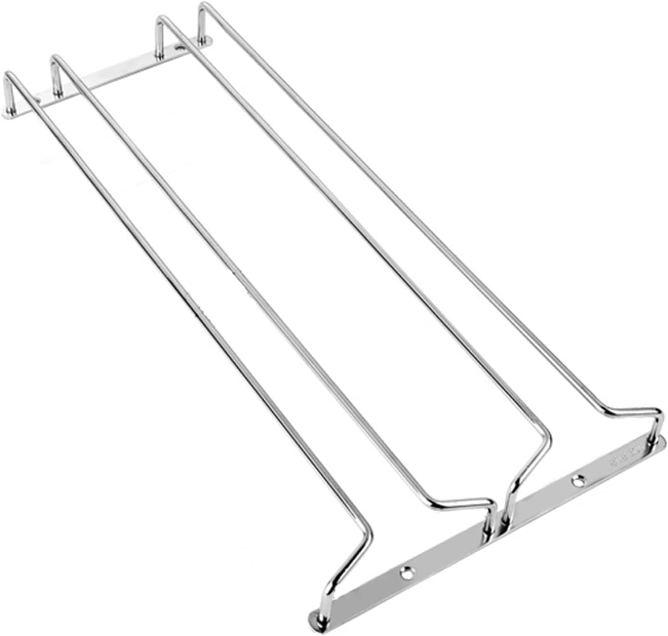 Cup Storage Holder,Under Shelf Wine Glass Holder, Stainless Steel Wall Mounted Rack, Hanging Wine Glass Storage Organizer for Kitchen, RV Mini Bar, Metal Glass Rack for S,55*23cm(21.7*9.1in)