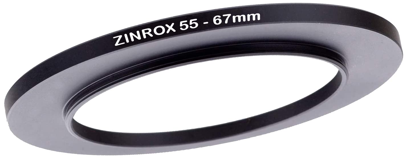 ZINROX® 55-67mm Step Up Lens Filter Adapter Ring, Set of 1 Piece - Size :-55mm to 67mm Stepping Ring-image-43
