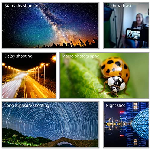 Glorich Portable Tabletop 20” Mini Tripod with 360 Degree