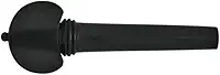 Cravelha Hill para Viola em Ébano com Pino e Colar Preto em Pacote com 4 Unidades - DC8322