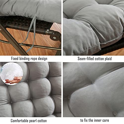 Coussin pour chaise longue de jardin épais qui ne glisse pas sur le transat - 3