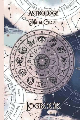 Astrology Natal Chart Logbook: Organizer For Blank Star Birth Charts -  Astrology Natal Chart Interpretation Of Houses And Signs Log - 100+ Guided  ...