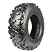 GarveeTech 2 Pack 25x10-12 ATV Tires, All Terrain 6PR 25x10x12 ATV UTV Trail Mud Sand Off-Road Tires