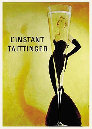Hot Stuff2129-24x36-VA Linstant Taittinger Poster