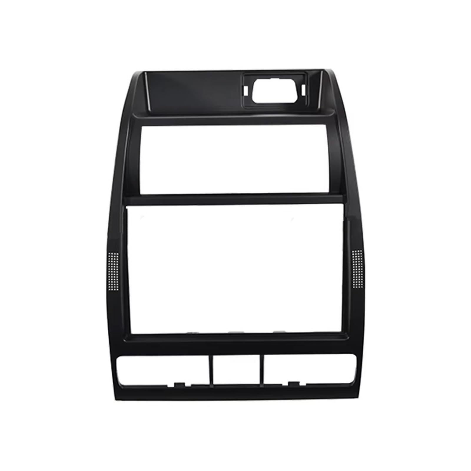 Radioblende Doppel 1M0863263 Für Sitz Für Leon Mk1 Toledo 2000-2006 Outlet Radio Konsole Panel Abdeckung Schwarz Auto Zubehör Zentrales Radiobedienfeld