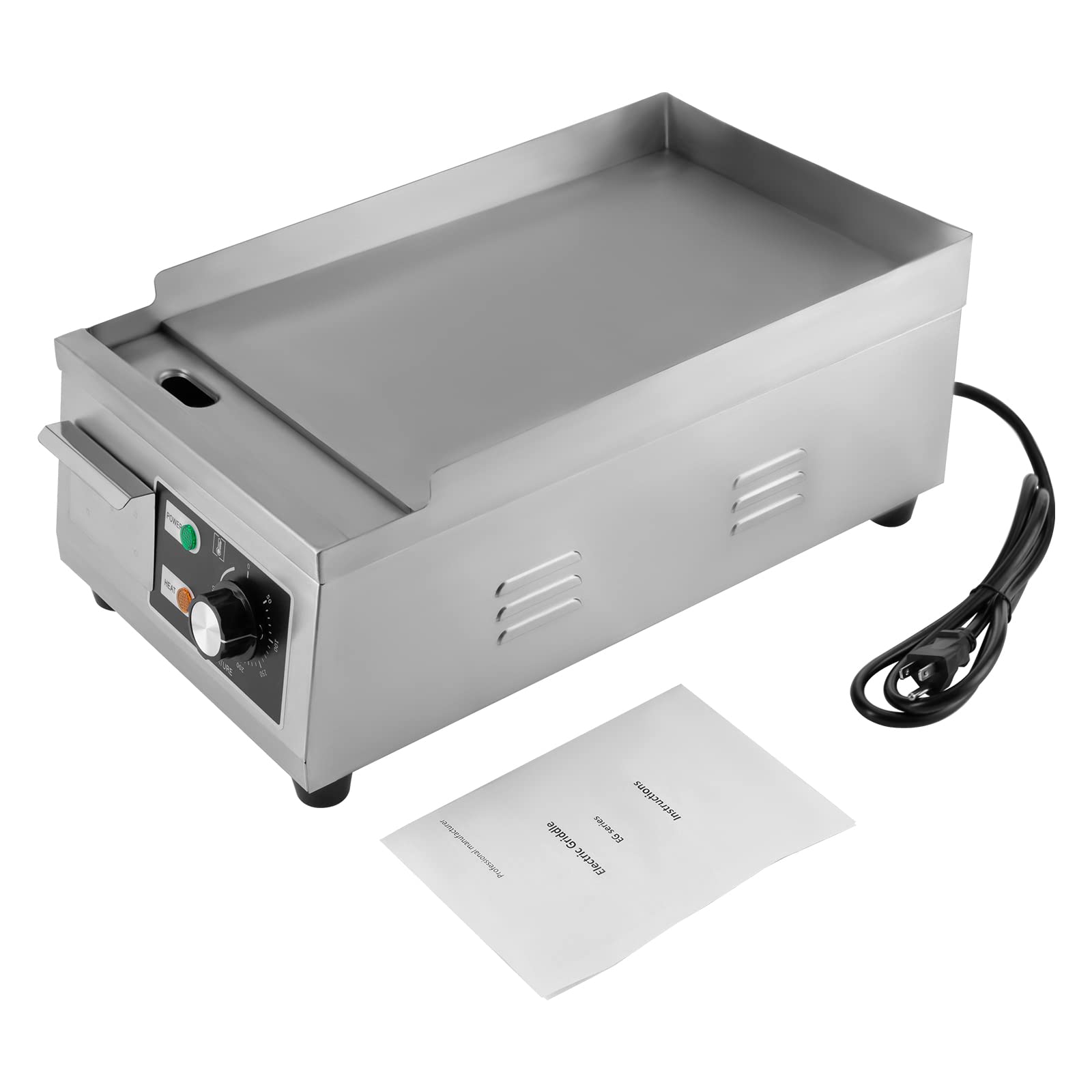 LABIXIAOXIN Electric Griddle Hot plate Countertop Commercial Grill BBQ Countertop Cooktop