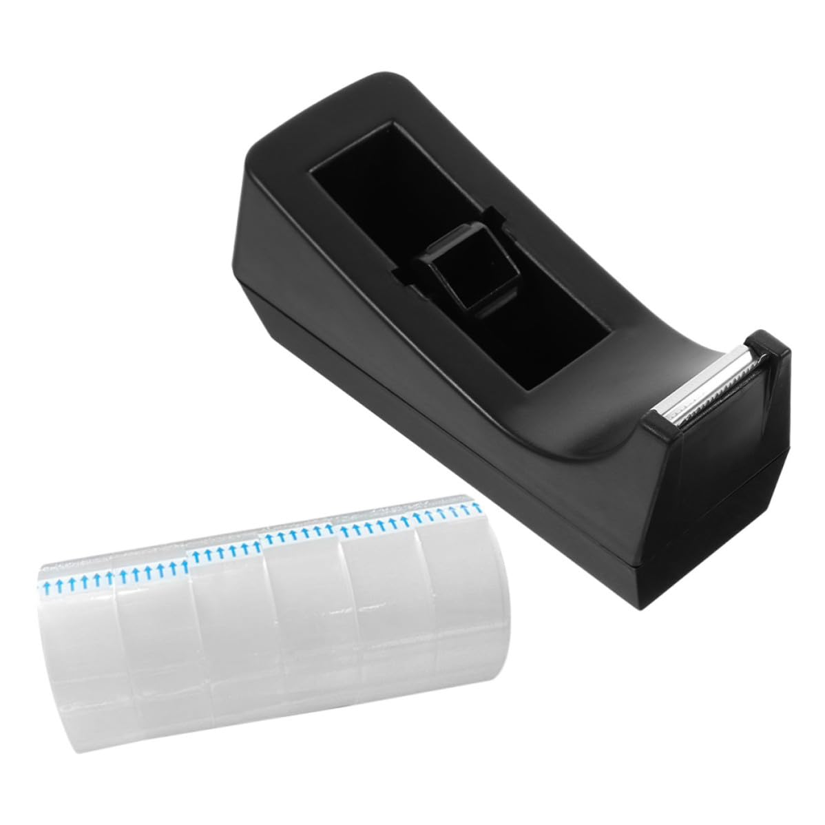 Dispenser da Scrivania per Nastro Adesivo, Compatto Nero