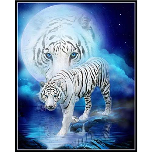 Diamond painting animal grand format 80x180cm broderie diamant complet