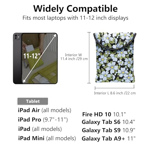 Pochette ordinateur 11/12 pouces antichoc pour protéger votre iPad 7/8/9