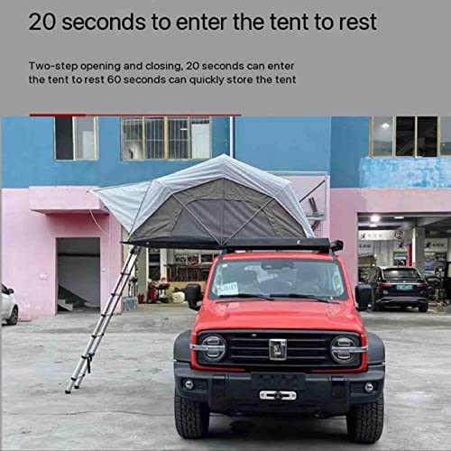Carpa de techo para auto resistente a condensación naranja grande miniatura 6