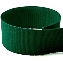 USA | American Made 7/8" Hunter Green Solid Grosgrain Ribbon - 20 Yards - Multiple Widths & Yardages Available