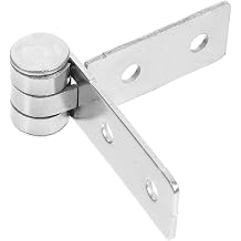 Zerodeko 304 Stainless Steel Heavy Duty Folding Cabinet Hinges for Electrical Boxes Industrial Flat Open Design 3.38X0.62X0.59 Inch Durable Hardware