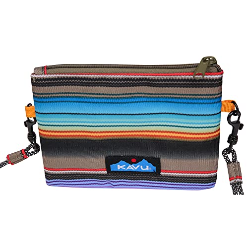 Kavu Renrose Crossbody Wallet With Rope Strap-Coastline Blanket #TOP4