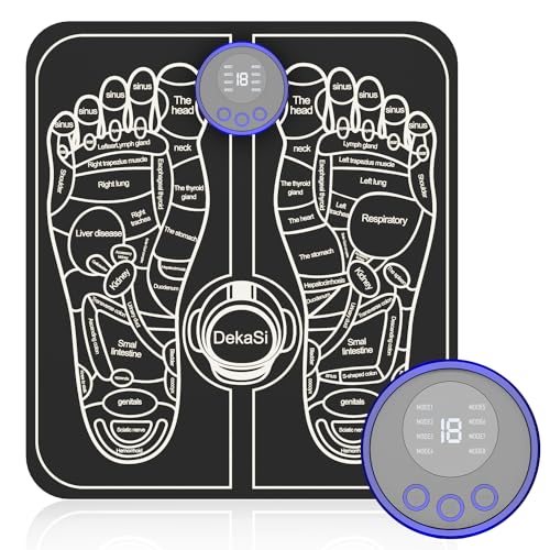 CWTUL Health Expert Electronic Stimulator and Powered Muscle Stimulation for Pain Relief EMS Foot Massager-4