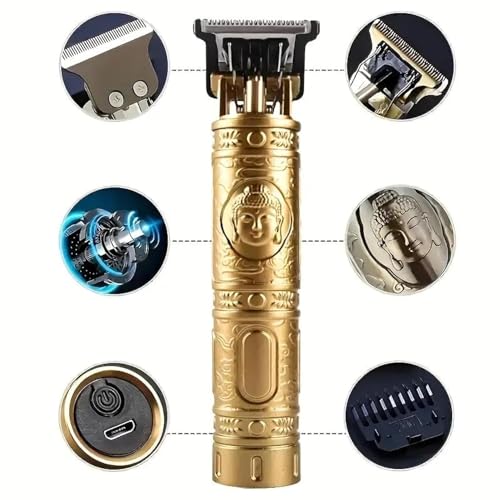 SUPRENT Buddha Style Beard Trimmer For Men, Professional Hair Clipper