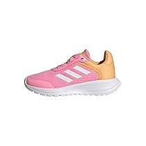 adidas Unisex – Bambini e Ragazzi Tensaur Run Shoes, Pink, Cloud White, Hazy Orange, 35 1, 2 EU