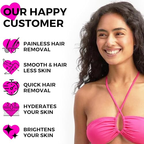 Image of Bikini Wax Powder for Women | Hair Removal Powder for Women Bikini Area | Body Wax Powder for Women | Smooth & Clean Hair Removal for Bikini Line and Body | Easy to Use Wax Powder - 100 g (Pack of 1)