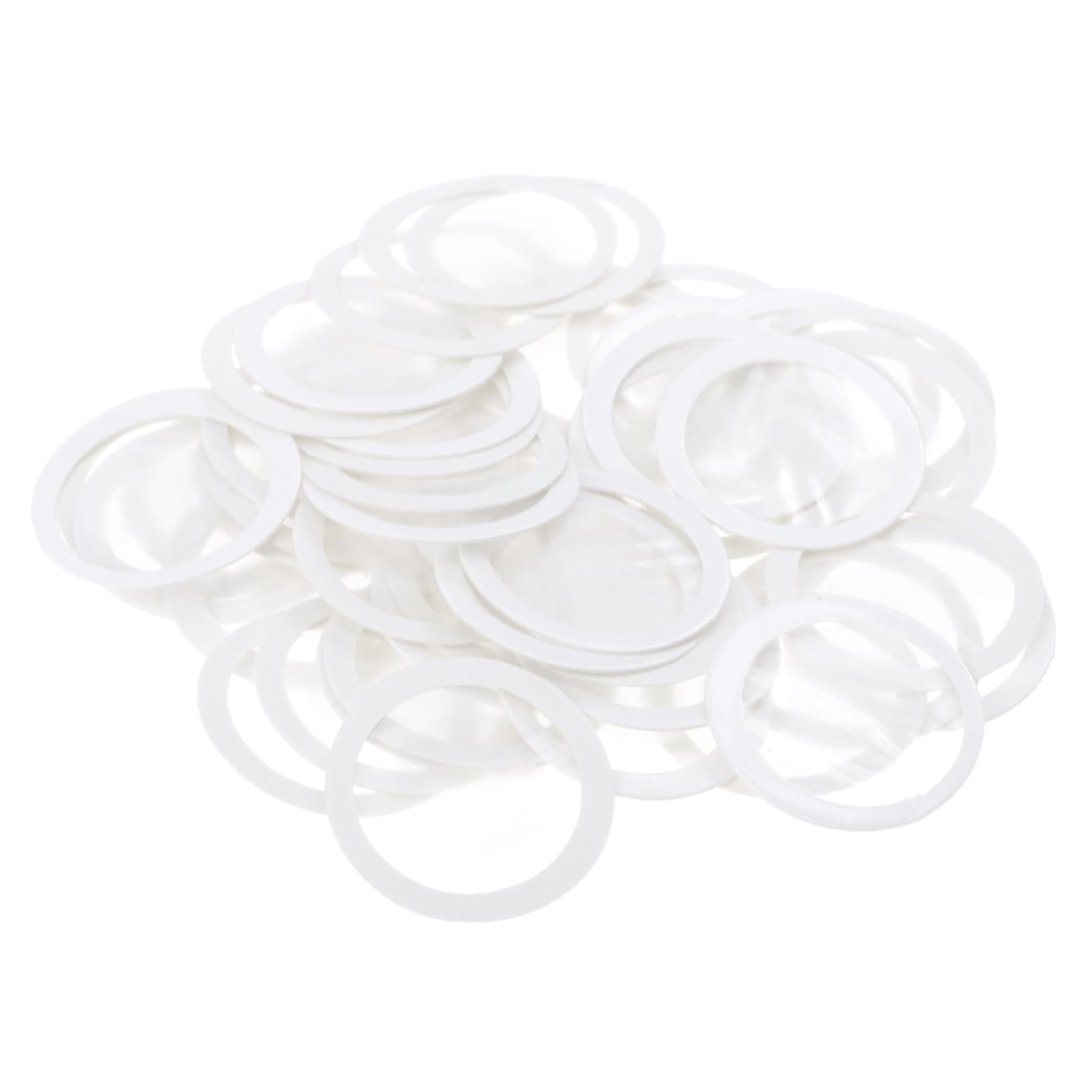 HANABASS 50PCS Transparent Kazoo Diaphragms Kazoo Flute Films for Easy Replacement for Musicians and present Givers