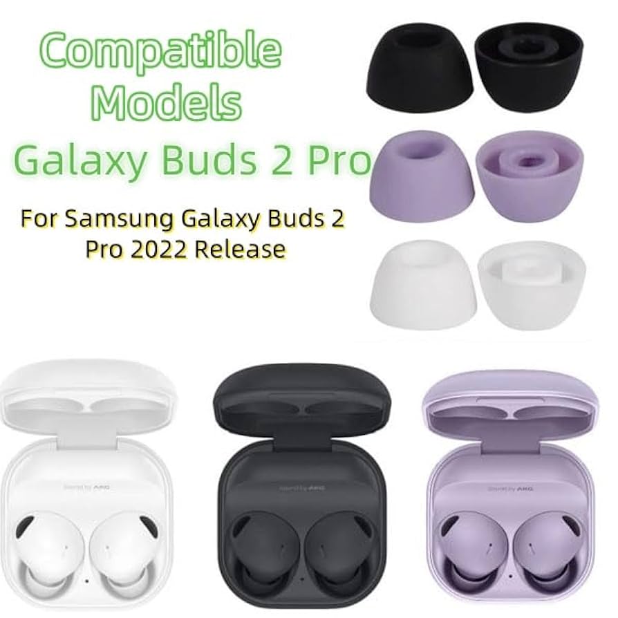Galaxy Buds2 Pro イヤーピース(新品)付き Amazon | kwmobile 6x イヤーチップ Samsung Galaxy Buds 2 Pro