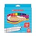 Scholastic Art Markers, Broad Tip, Assorted Colors, Pack Of 10
