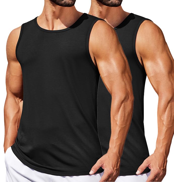 Débardeur homme musculation sans manches COOFANDY lot t-shirt sport respirant fitness gym