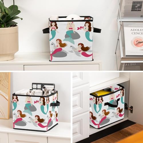 Boîte de rangement pour vêtements fin du désordre de placard avec ce cube pliable - 6