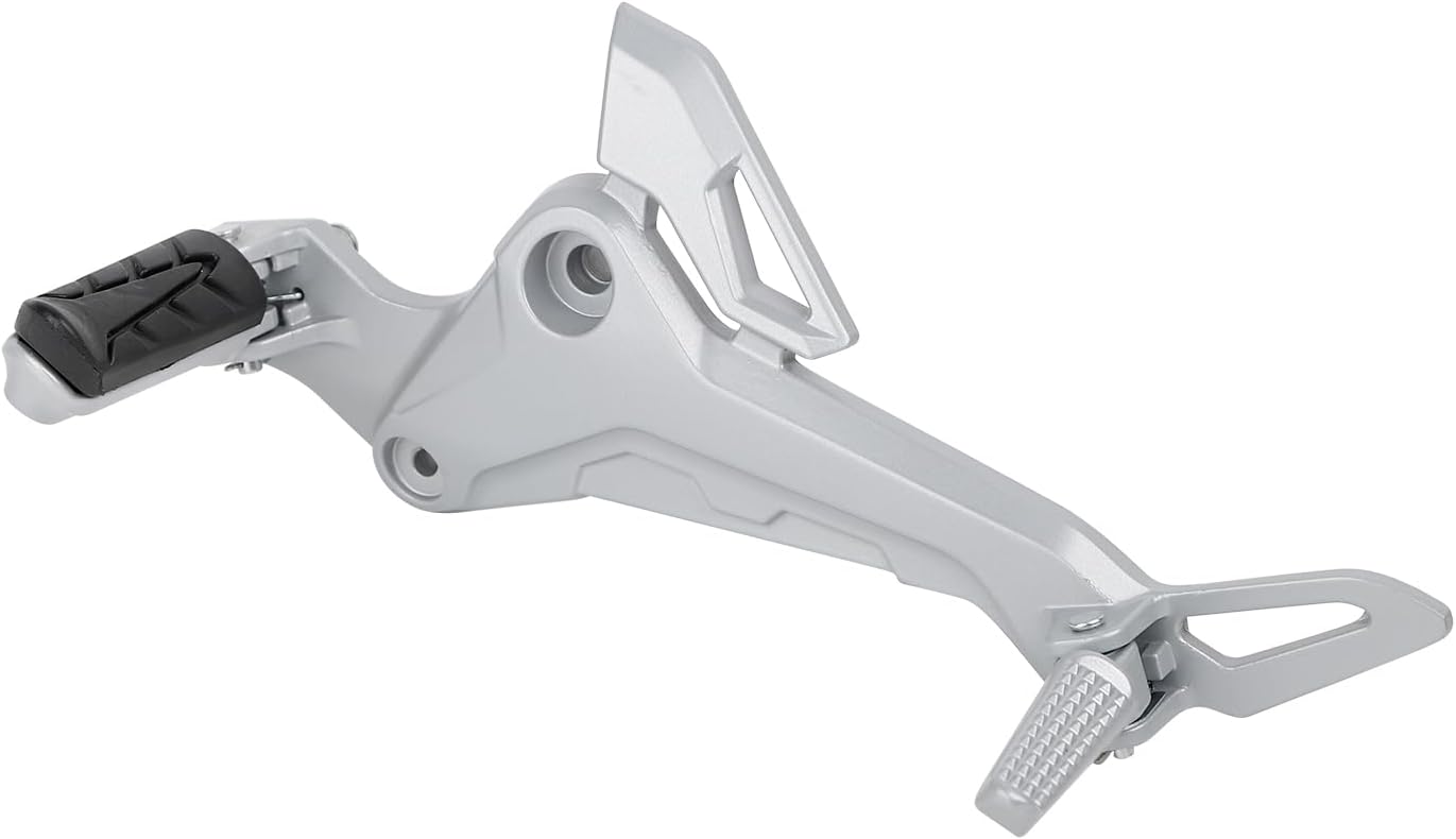 Minho Motorcycle Right Side and Left Side Foot Pegs Footrest Pedal in Aluminum Alloy Material Compatible with Honda Grom MSX 125 SF 2017-2020