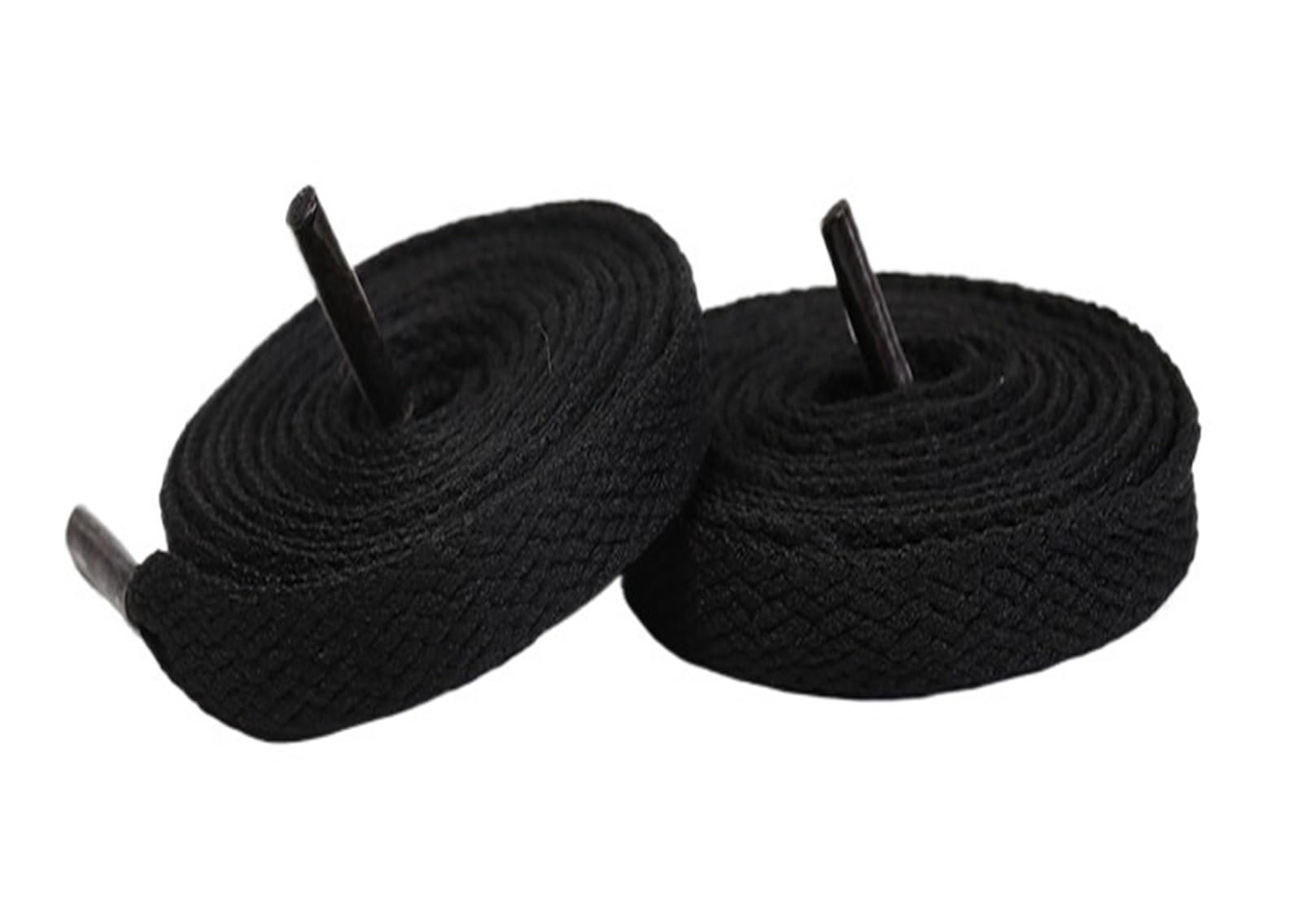 GPDNBIEU Shoelaces, For Athletic Shoe Casual Shoes Lace For Sneakers College Style Shoestring For Men Women(Black,120cm)