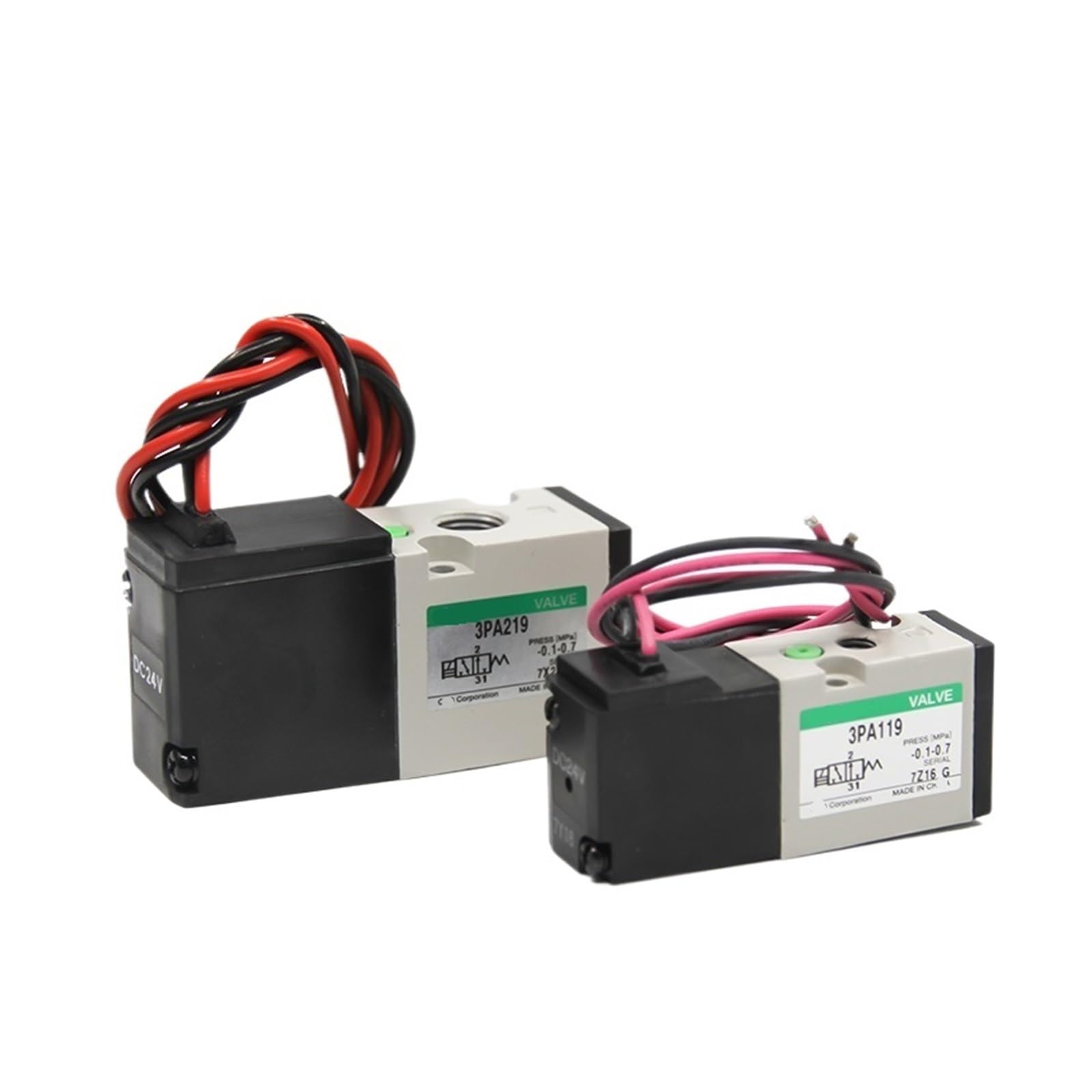 Électrovanne pneumatique 3PA119-M5-3 de commande d'air