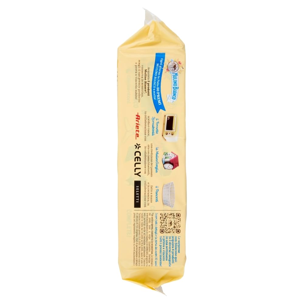 4x Mulino Bianco Flauti Cioccolato, Snacks mit Schokolade, kuchen süßer Snack für zwischendurch (Jede Packung enthält 8 Snack) 280g + Beni Culinari Kostenloser Schlüsselanhänger