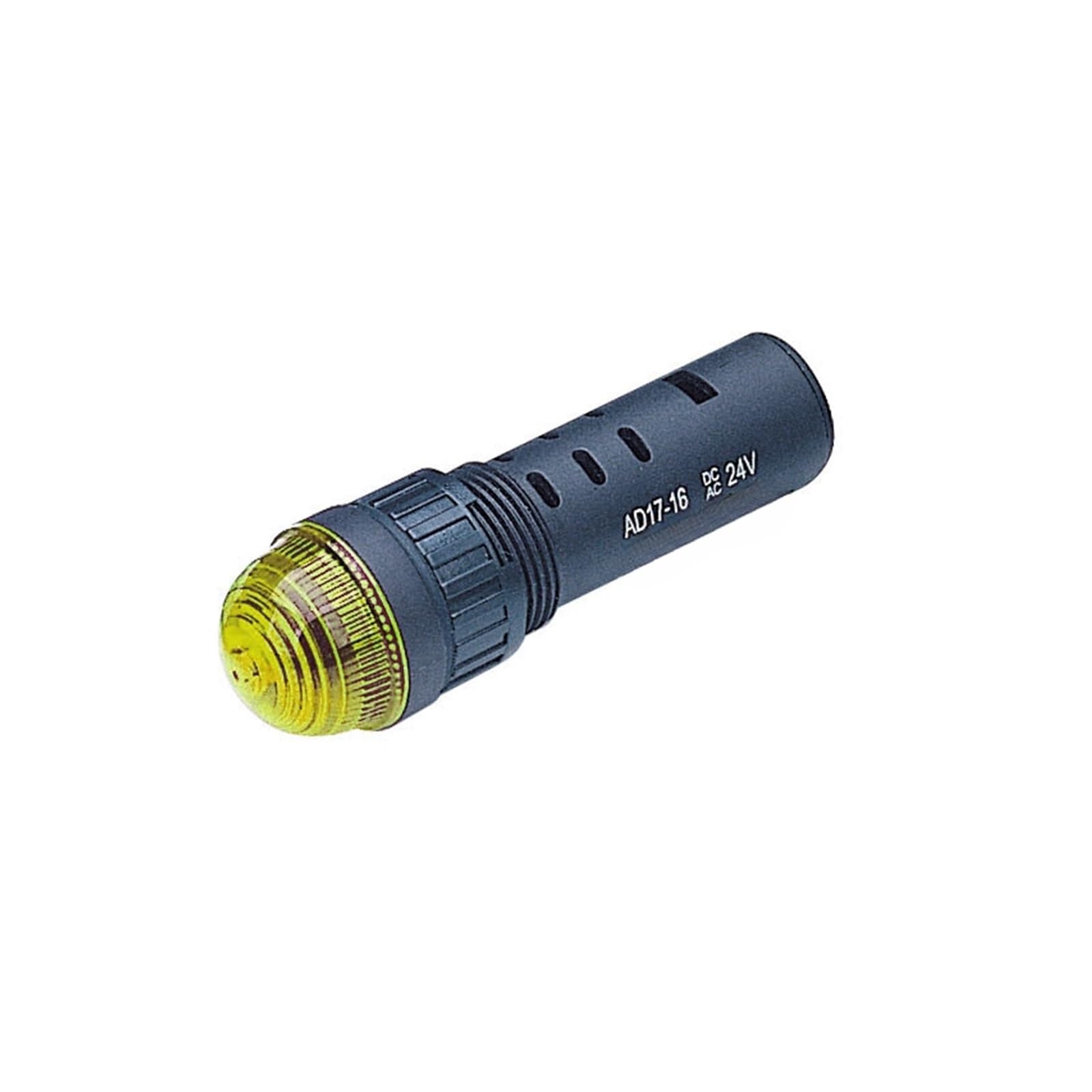 Luz indicadora de cabezal esférico AD17-16B DC110V Y amarilla para panel de control 2