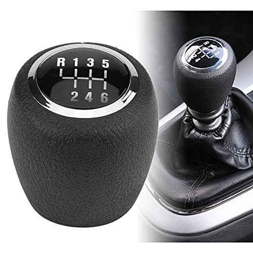 Qiilu Gear Shift Knob 6 Speed Gear Shift Lever Knob Head For Cruze 2008-2012 #TOP29