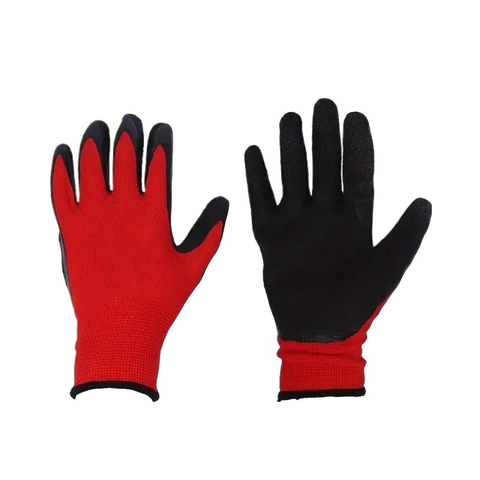 Guanti Da Lavoro Antiscivolo Guanti antiscivolo increspati, guanti da lavoro, presa elevata e(M)