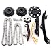 OCPTY Timing Chain Kit Tensioner Guide Rail fits for 2.8L 1999 2000 2001 2002 2003 VW Jetta Golf EuroVan VR6 AFP Engines 021109507b