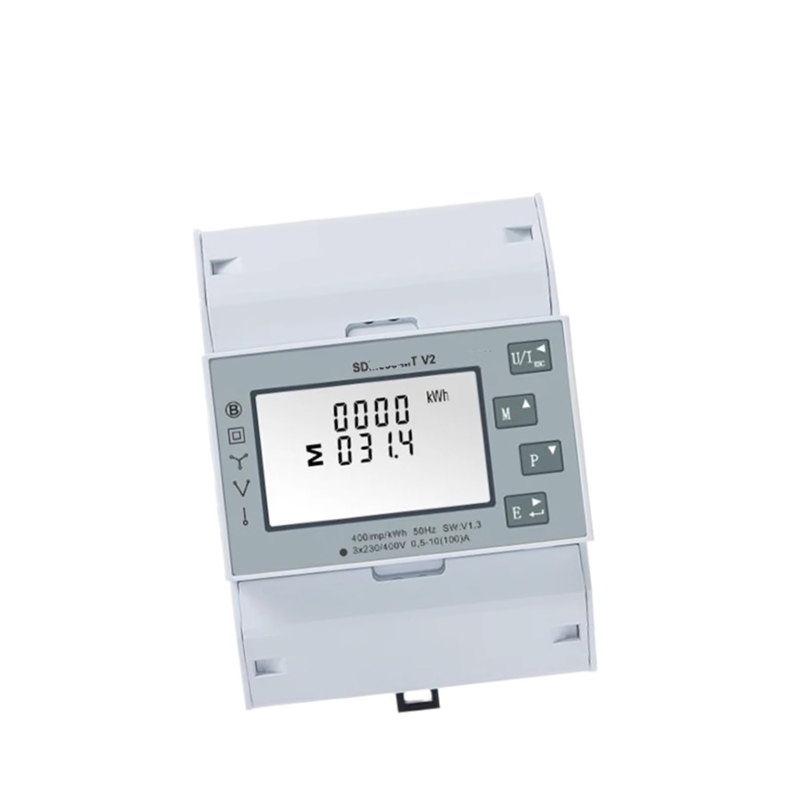 TBZOQAID SDM630-MT Multi Tariffs Multifunction Three Phase Four Wire Din Rail Energy Meter RS485 RTU and Pulse Output