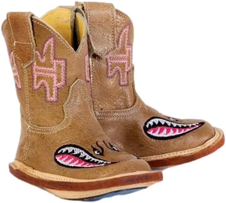Tin Haul Western Boots Girls Shark Brown 14-016-0007-1729 BR