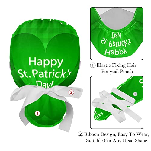 Chapeaux de travail imprimés Saint-Patrick dotés de finitions soignées et durables - 4