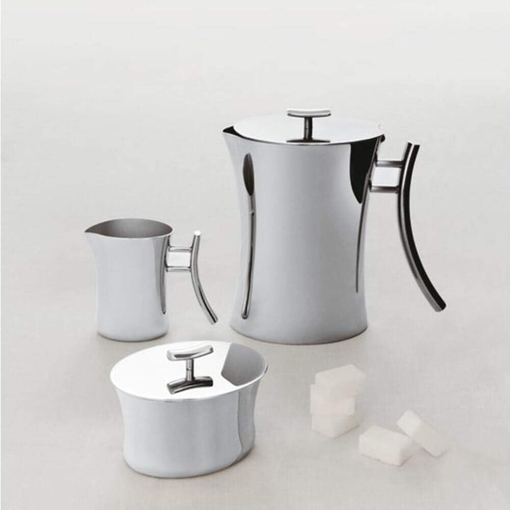 Sambonet 56710-02 Bamboo S/S Sugar Bowl with Cover